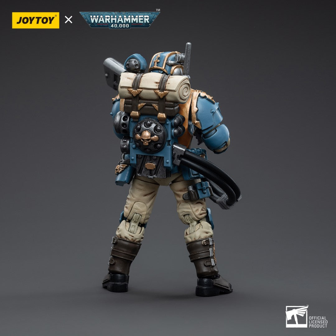 Warhammer 40k JoyToy Actionfigure - Astra Militarum Tempestus Scions Squad 55th Kappic Eagles Hot-shot Volley Gunner figure for collectors