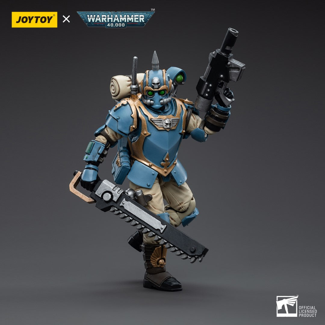 Warhammer 40k JoyToy Actionfigure - Astra Militarum Tempestus Scions Squad 55th Kappic Eagles Tempestor figure for collectors, display and