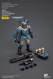 Warhammer 40k JoyToy Actionfigure - Astra Militarum Tempestus Scions Squad 55th Kappic Eagles Tempestor figure for collectors, display and