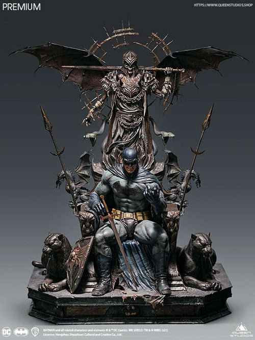 Batman on Throne 1:4 - DC Comics Statue statue from Queen Studios for collectors, display and premium shelf presentation
