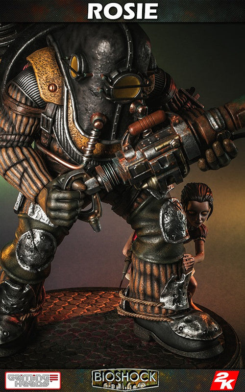 Bioshock: Big Daddy Rosie statue - IN STOCK statue from Gaming Heads for collectors, display and premium shelf presentation