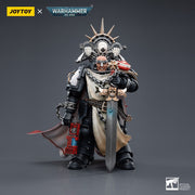 Warhammer 40k JoyToy Actionfigure - Black Templars Marshal Baldeckrath figure for collectors, display and premium shelf presentation