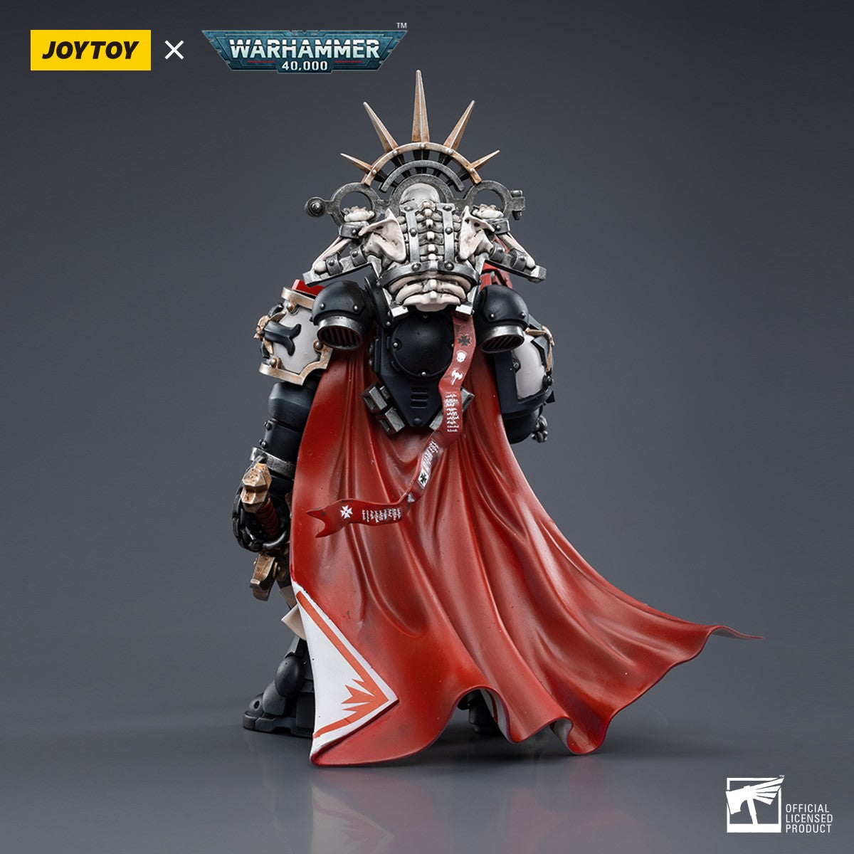 Warhammer 40k JoyToy Actionfigure - Black Templars Marshal Baldeckrath figure for collectors, display and premium shelf presentation