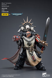 Warhammer 40k JoyToy Actionfigure - Black Templars Marshal Baldeckrath figure for collectors, display and premium shelf presentation
