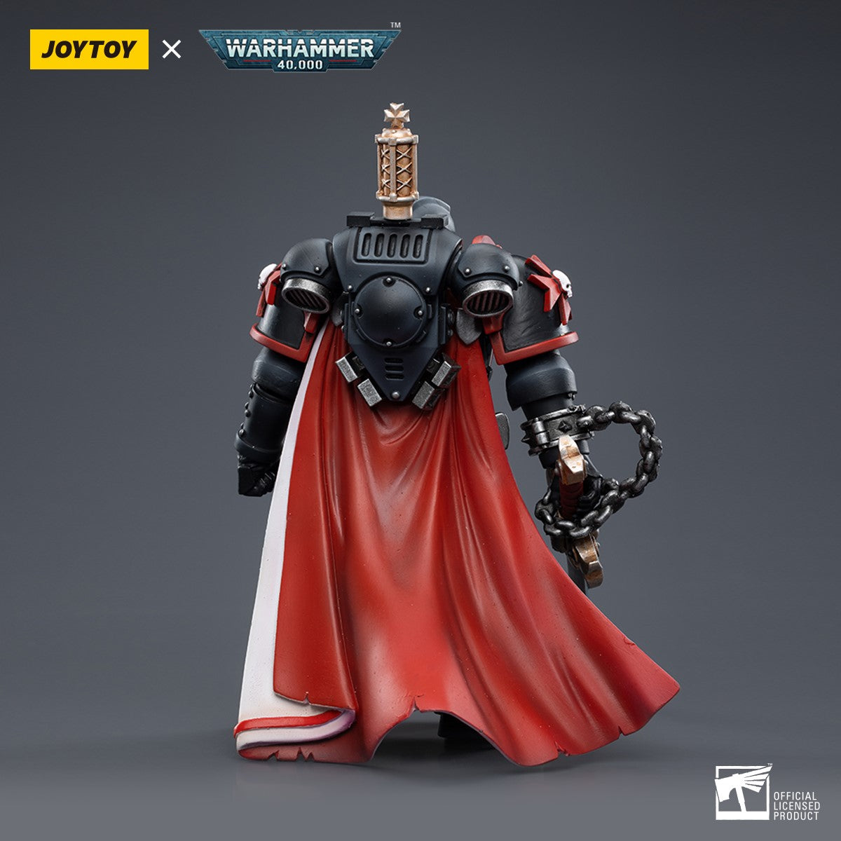 Warhammer 40k JoyToy Actionfigure - Black Templars Primaris Sword Brethren Eberwulf figure for collectors, display and premium shelf