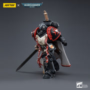 Warhammer 40k JoyToy Actionfigure - Black Templars Primaris Sword Brethren Eberwulf figure for collectors, display and premium shelf