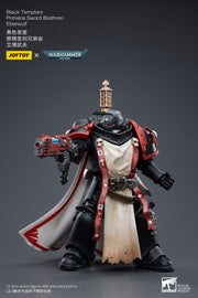 Warhammer 40k JoyToy Actionfigure - Black Templars Primaris Sword Brethren Eberwulf figure for collectors, display and premium shelf