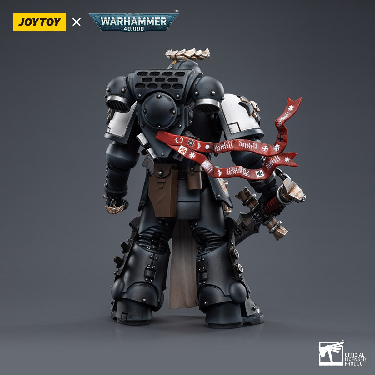 Warhammer 40k JoyToy Actionfigure - Black Templars The Emperor's Champion Rolantus figure for collectors, display and premium shelf