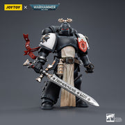Warhammer 40k JoyToy Actionfigure - Black Templars The Emperor's Champion Rolantus figure for collectors, display and premium shelf