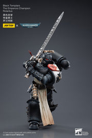Warhammer 40k JoyToy Actionfigure - Black Templars The Emperor's Champion Rolantus figure for collectors, display and premium shelf