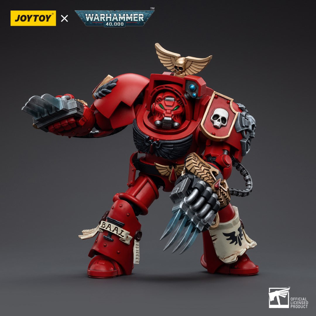 Warhammer 40k JoyToy Actionfigure - Blood Angels Assault Terminators Brother Nassio figure for collectors, display and premium shelf