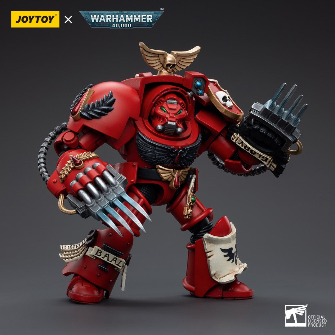 Warhammer 40k JoyToy Actionfigure - Blood Angels Assault Terminators Brother Nassio figure for collectors, display and premium shelf