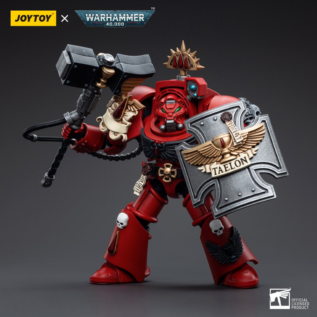 Warhammer 40k JoyToy Actionfigure - Blood Angels Assault Terminators Brother Taelon figure for collectors, display and premium shelf