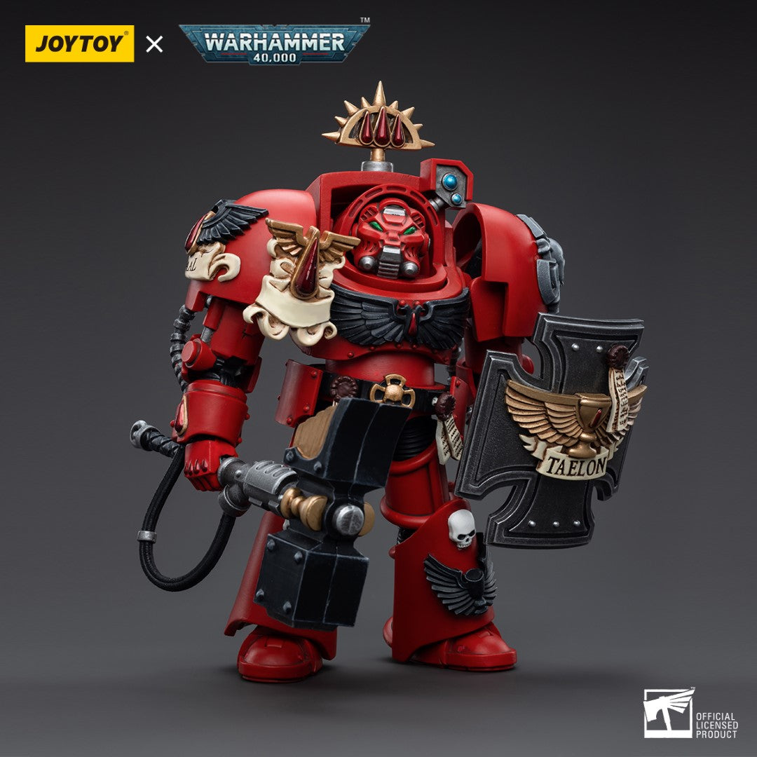 Warhammer 40k JoyToy Actionfigure - Blood Angels Assault Terminators Brother Taelon figure for collectors, display and premium shelf