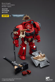 Warhammer 40k JoyToy Actionfigure - Blood Angels Assault Terminators Brother Taelon figure for collectors, display and premium shelf