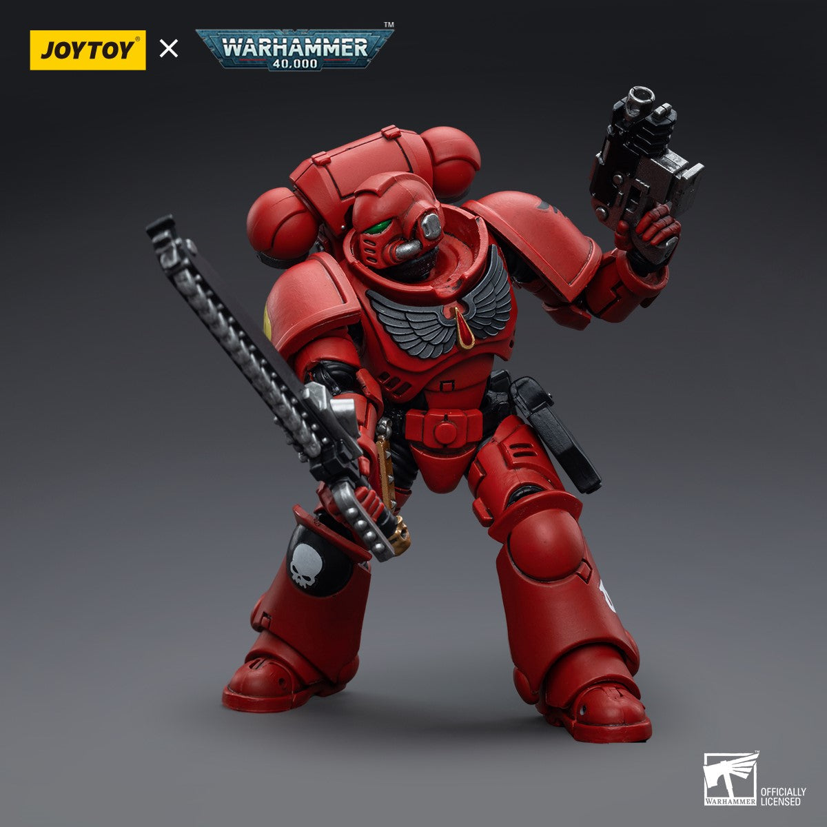 Warhammer 40k JoyToy Actionfigure - Blood Angels Intercessors figure from Ver. 2 for collectors, display and premium shelf presentation