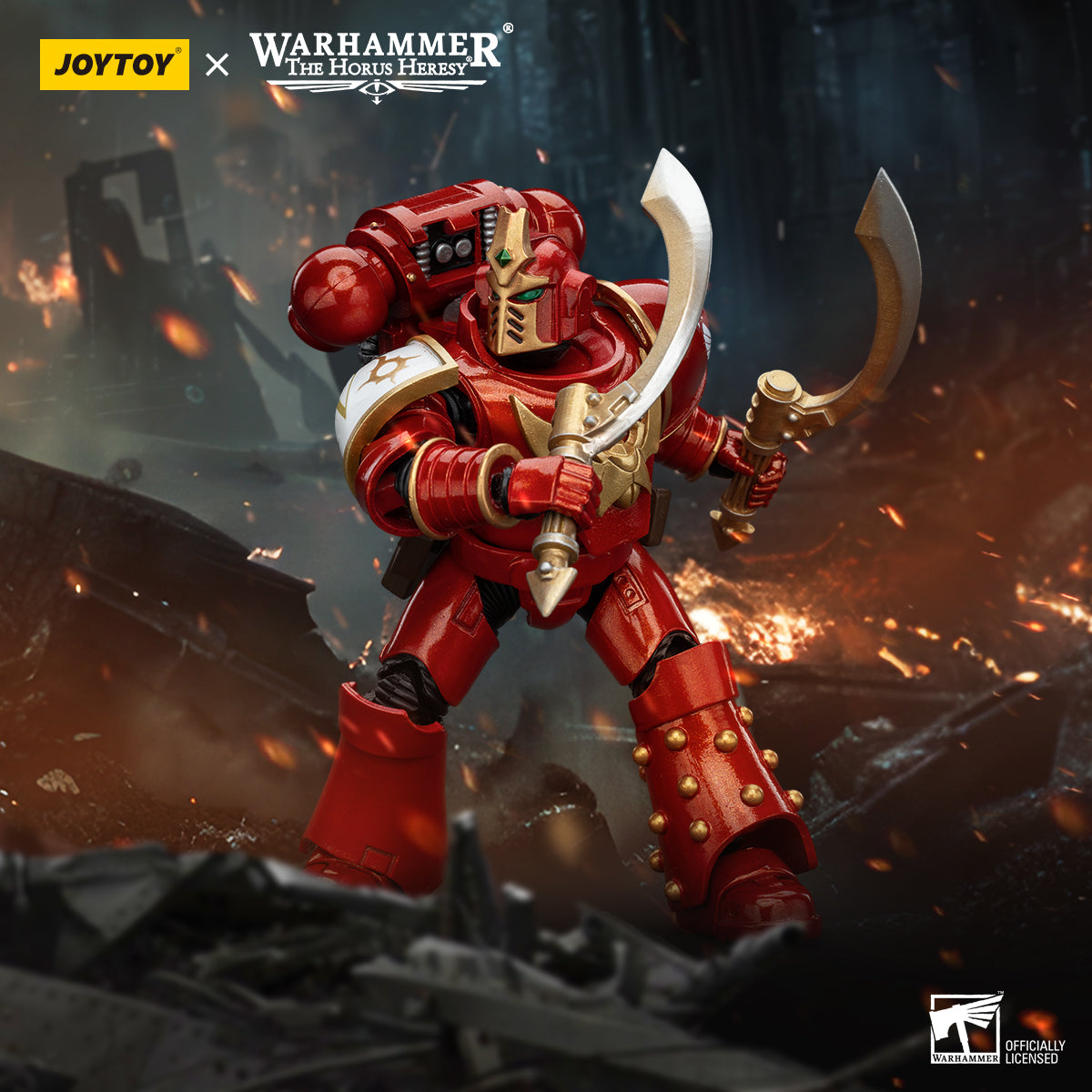 Warhammer 40k JoyToy Actionfigure - The Horus Heresy Thousand Sons Khenetai Occult Cabal Khenetai Blade figure for collectors, display and