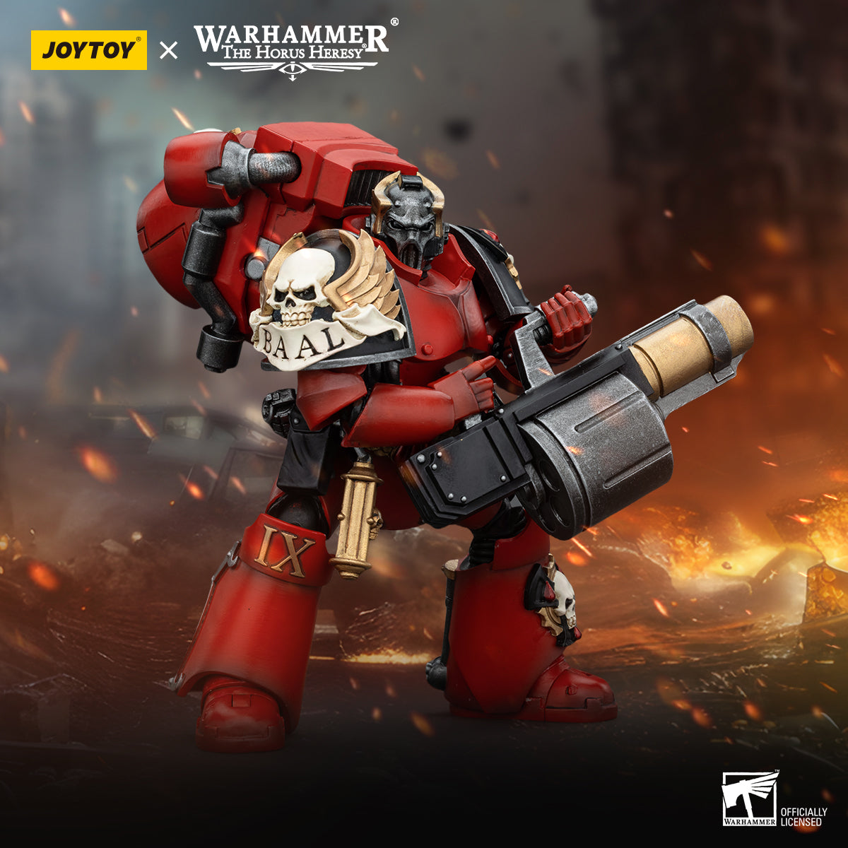 Warhammer 40k JoyToy Actionfigure - The Horus Heresy Blood Angels Angel's Tears Squad Arch-Erelim with Angel's Tears Grenade Launcher