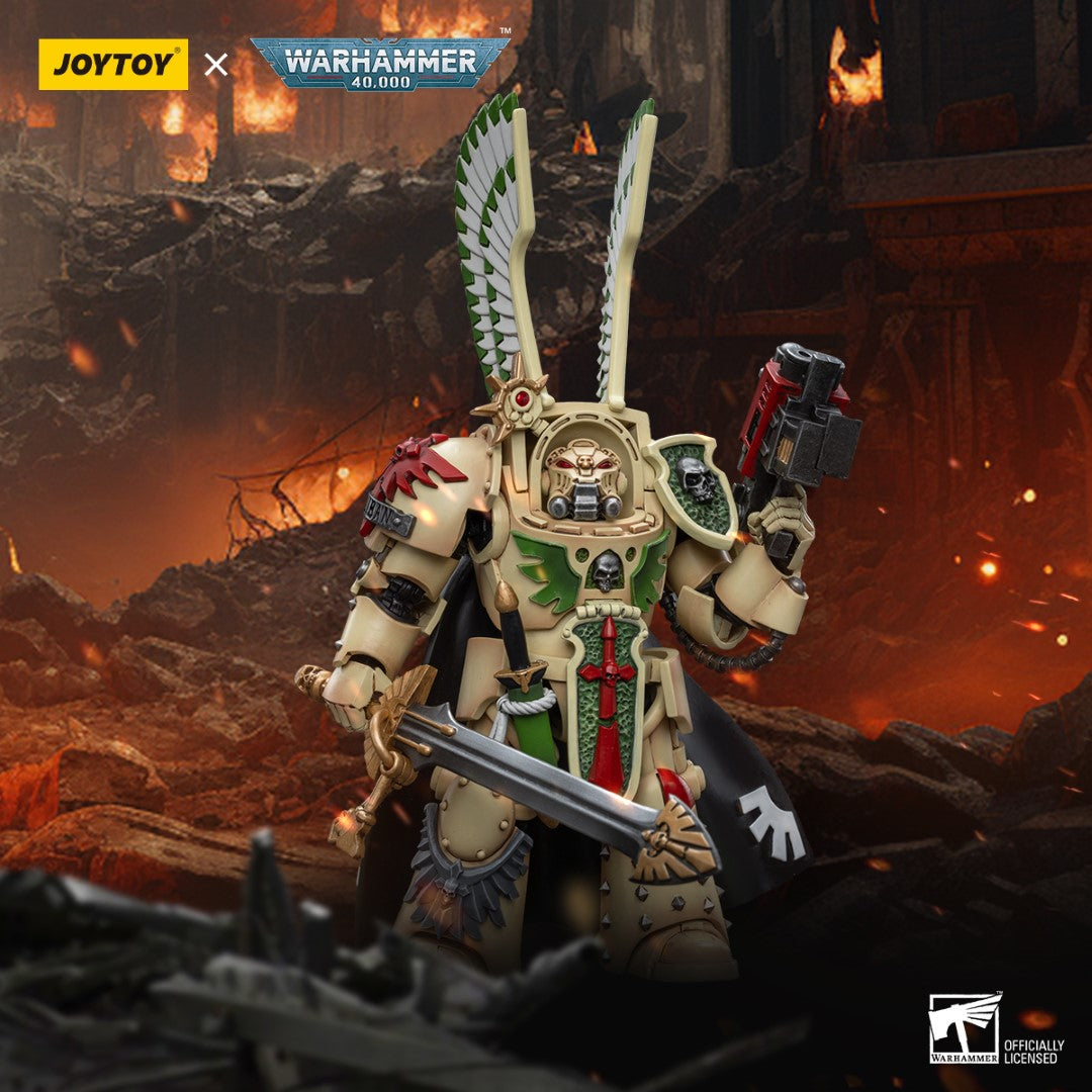 Warhammer 40k JoyToy Actionfigure - Dark Angels Deathwing Strikemaster with power sword figure for collectors, display and premium shelf
