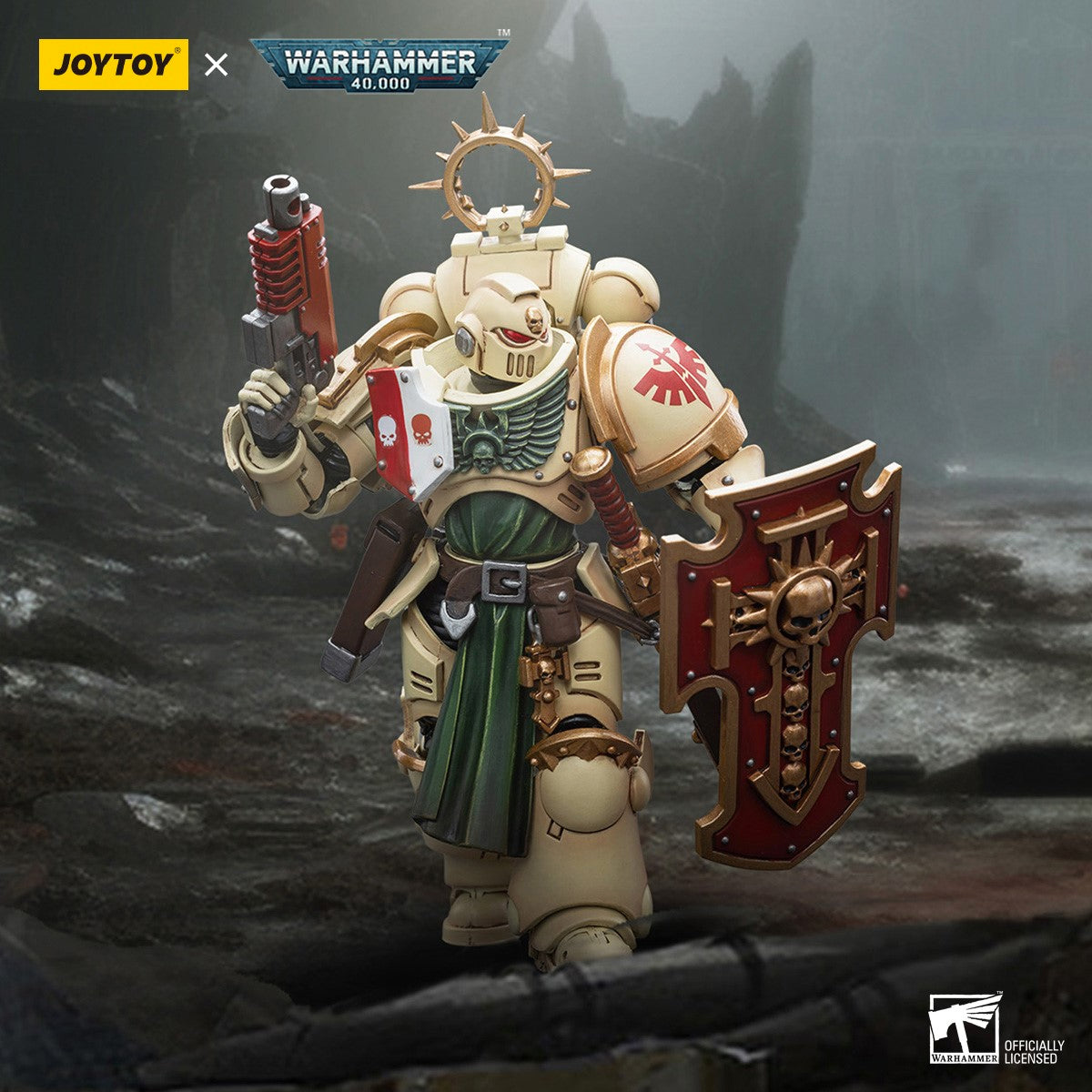 Warhammer 40k JoyToy Actionfigure - Dark Angels Bladeguard Veteran figure for collectors, display and premium shelf presentation