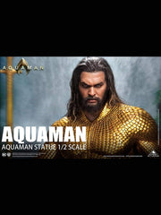 Aquaman - Statue 1:2 Scale - IN STOCK statue from Queen Studios for collectors, display and premium shelf presentation