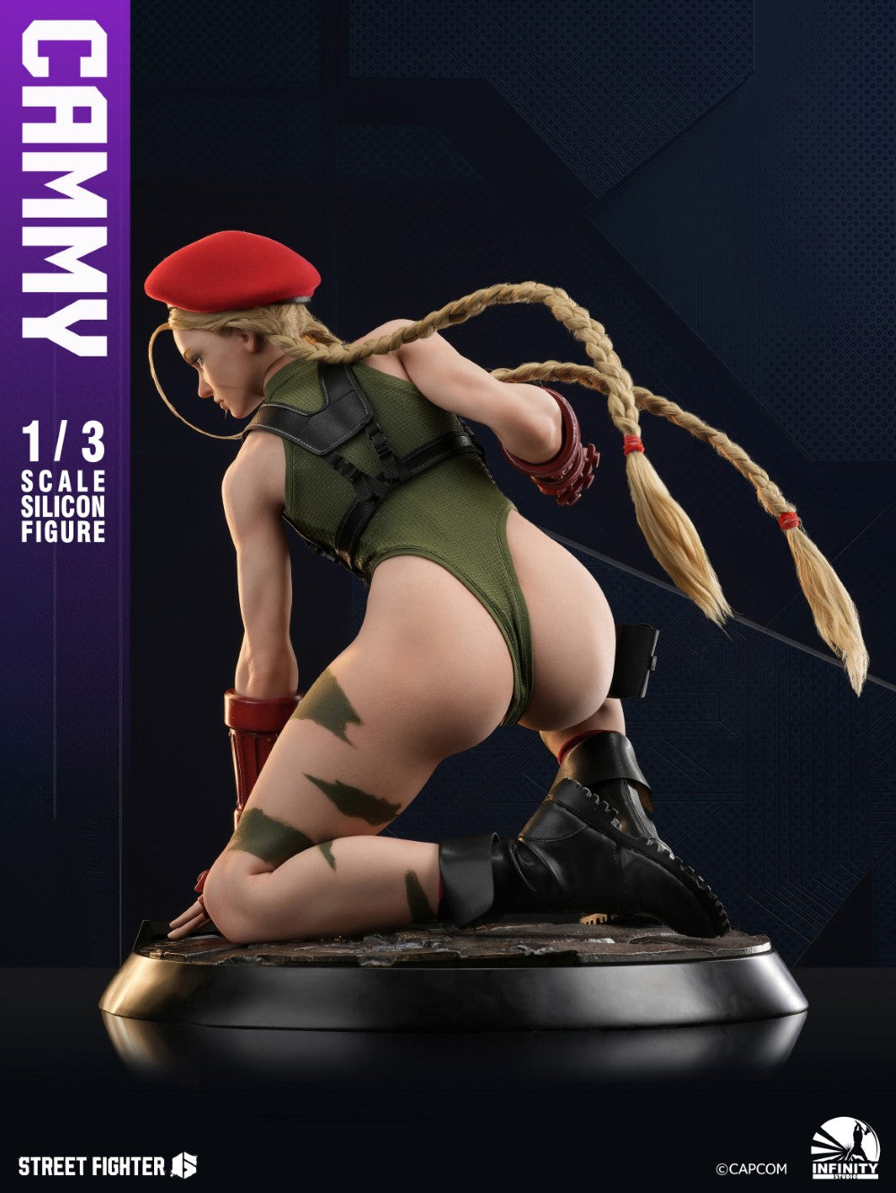 Street Fighter 6 – Cammy 1:3 Scale Silicone Action Figure Statue (Infinity Studio)