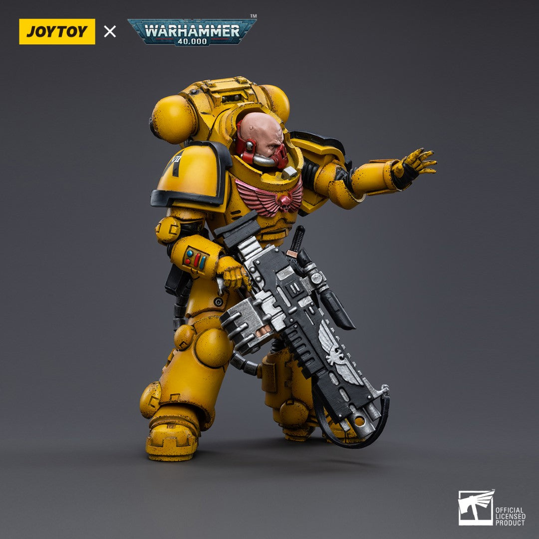 Warhammer 40k JoyToy Actionfigure - Imperial Fists Heavy Intercessor Rogfried Pertanal figure for collectors, display and premium shelf