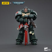 Warhammer 40k JoyToy Actionfigure - Dark Angels Intercessors Brother Asharr figure for collectors, display and premium shelf presentation