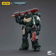Warhammer 40k JoyToy Actionfigure - Dark Angels Intercessors Sergeant Rakiel figure for collectors, display and premium shelf presentation