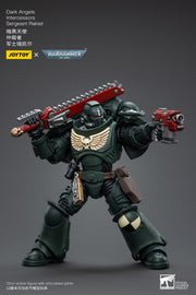 Warhammer 40k JoyToy Actionfigure - Dark Angels Intercessors Sergeant Rakiel figure for collectors, display and premium shelf presentation