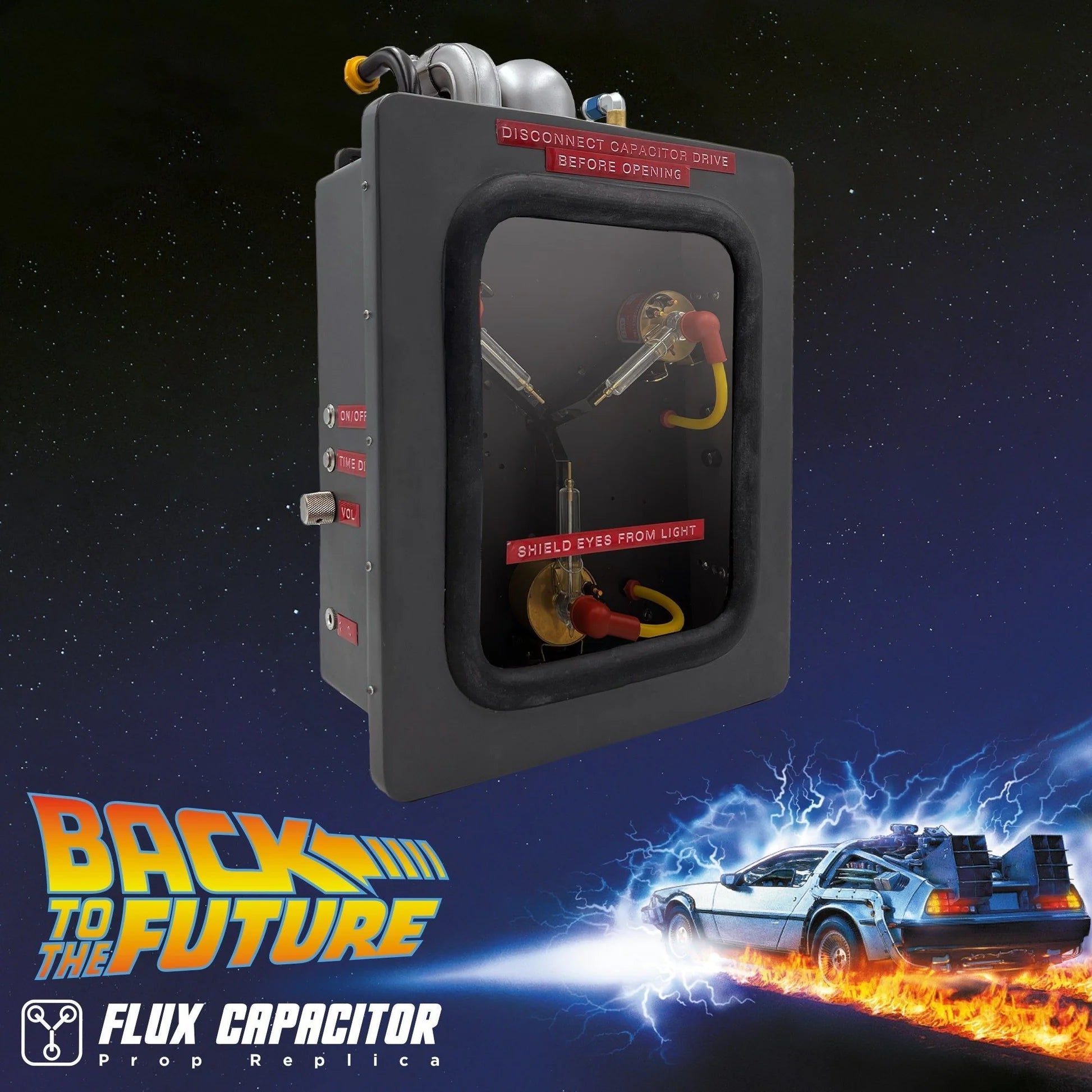 Back to the Future 1:1 - Flux Capacitor Prop Replica Limited Edition replica doll for collectors, display and premium shelf presentation