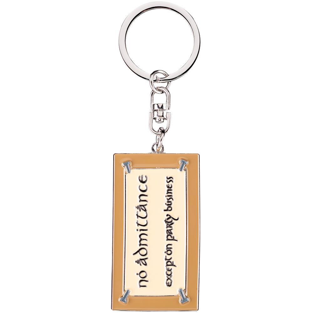 Weta Workshop The Lord Of The Rings - Keyring - No Admittance Sign (Enamel)