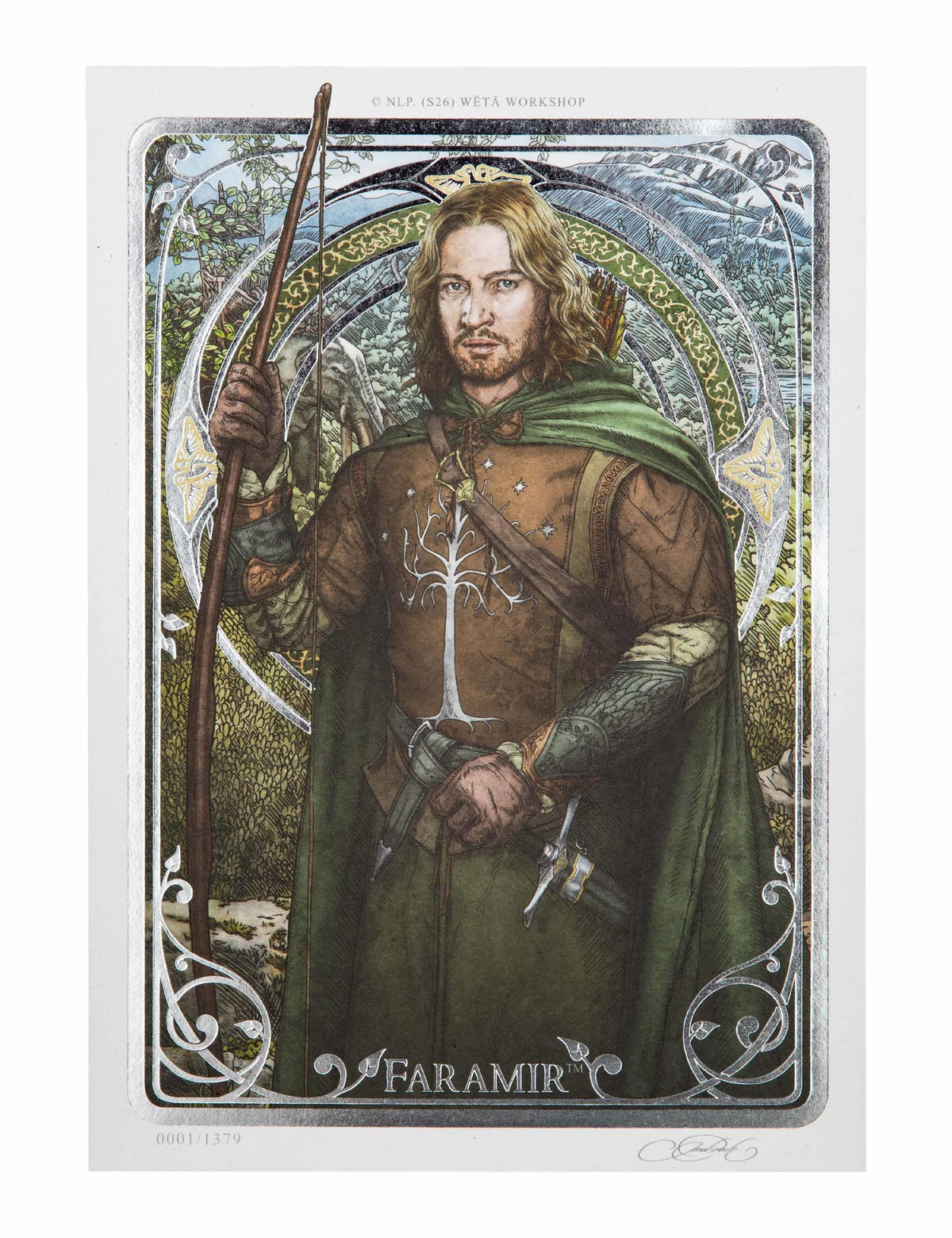 Weta Workshop The Lord of the Rings - Faramir Art Card (A5)