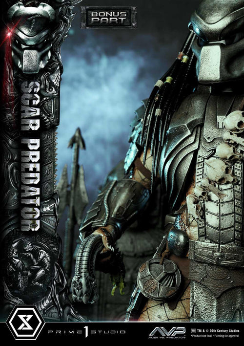 Prime 1 Studio Museum Masterline Alien vs. Predator (Film) Scar Predator DX Bonus Version – view 7