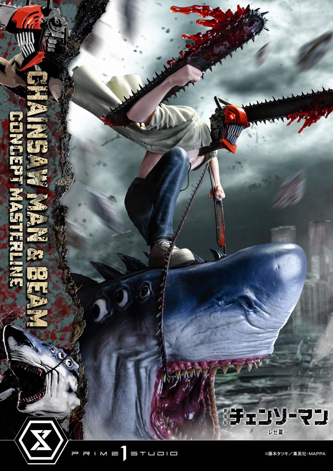 Prime 1 Studio Concept Masterline Chainsaw Man – The Movie: Reze Arc CHAINSAW MAN & BEAM – view 10