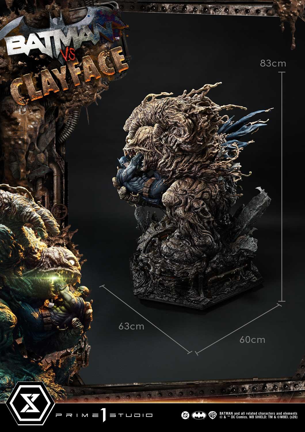Prime 1 Studio Ultimate Premium Masterline Batman (Comics) BATMAN VS CLAYFACE – view 3