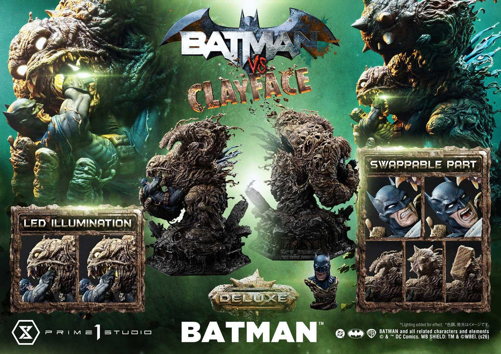 Prime 1 Studio Ultimate Premium Masterline Batman (Comics) BATMAN VS CLAYFACE DX Bonus Version – view 3