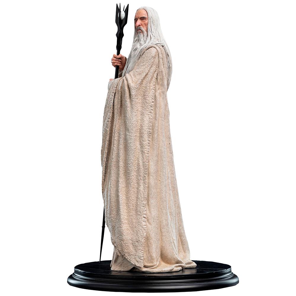 Weta Workshop LORD OF THE RINGS - Saruman the White Wizard (Classic Series) Statue 1/6 – view 2