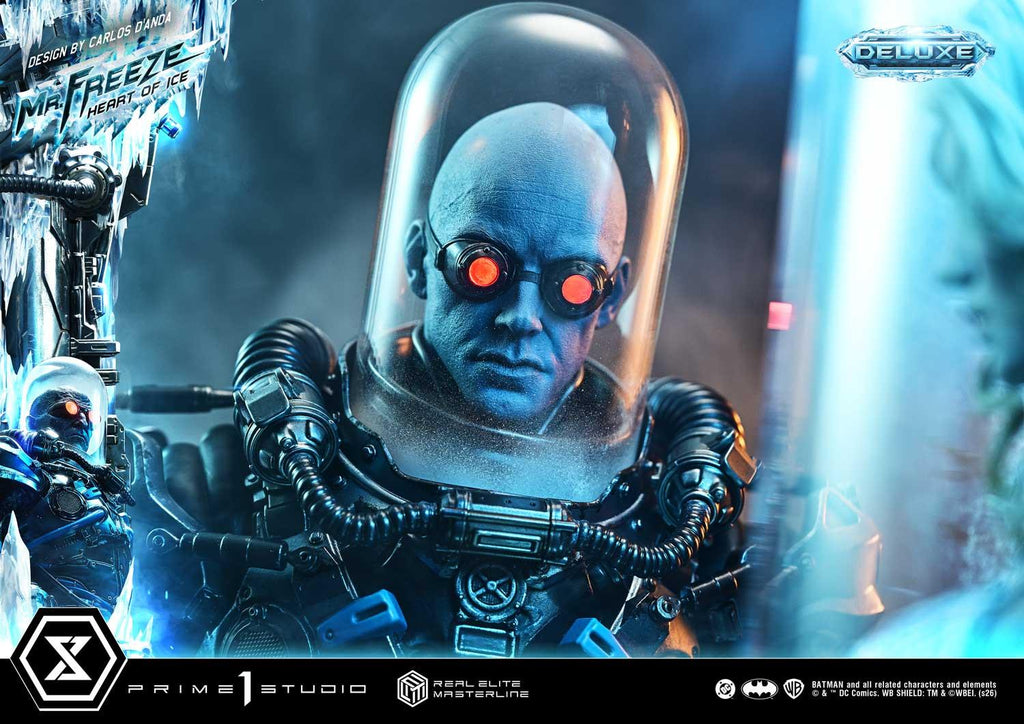 Prime 1 Studio Real Elite Masterline Batman (Comics) Mr. Freeze Heart of Ice (Design by Carlos D'Anda) Deluxe Version – view 2