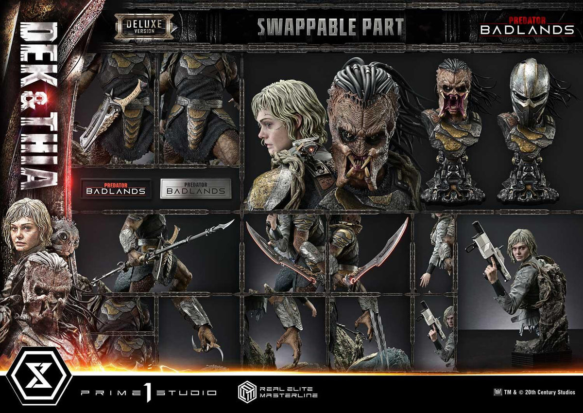 Prime 1 Studio Real Elite Masterline Predator: Badlands Dek & Thia DX Bonus Version – view 7