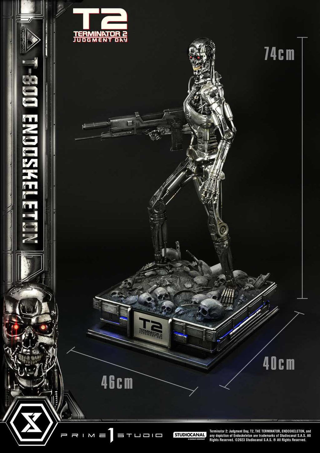 Prime 1 Studio Museum Masterline Terminator 2: Judgment Day (Film) T-800 Endoskeleton – view 6
