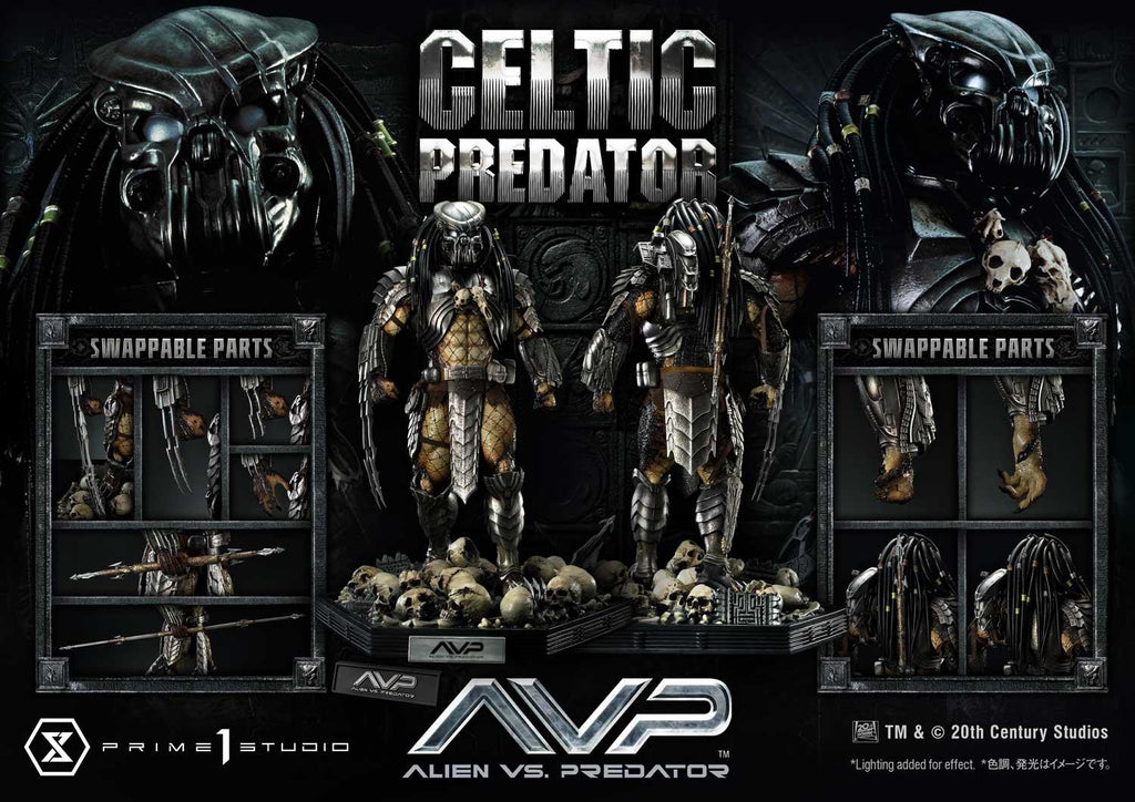 Prime 1 Studio Museum Masterline Alien vs. Predator (Film) Celtic Predator Bonus Version – view 2
