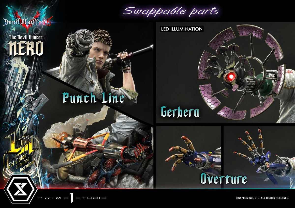 Prime 1 Studio Ultimate Premium Masterline Devil May Cry V Nero EX Color Limited Version – view 3