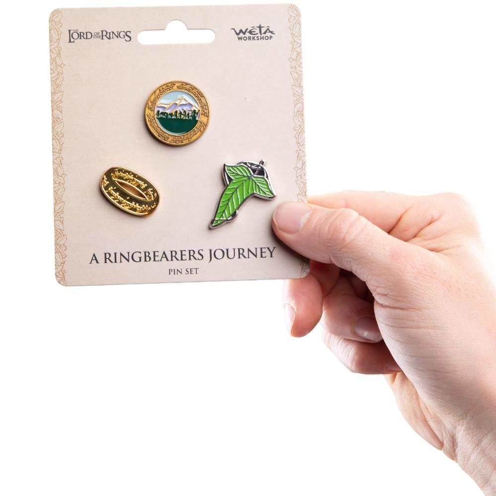 Weta Workshop The Lord of the Rings Trilogy Pin Set - A Ringbearer's Journey – view 3