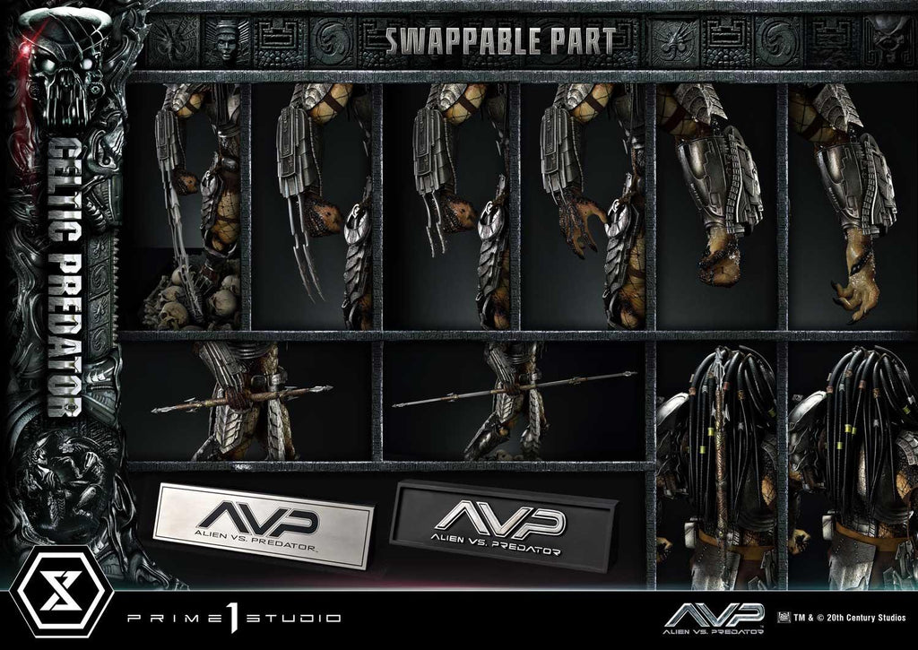 Prime 1 Studio Museum Masterline Alien vs. Predator (Film) Celtic Predator Bonus Version – view 3