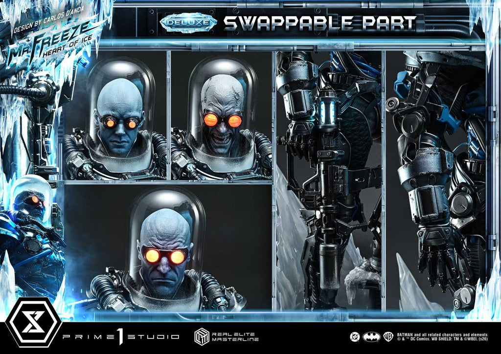 Prime 1 Studio Real Elite Masterline Batman (Comics) Mr. Freeze Heart of Ice (Design by Carlos D'Anda) DX Bonus Version – view 10