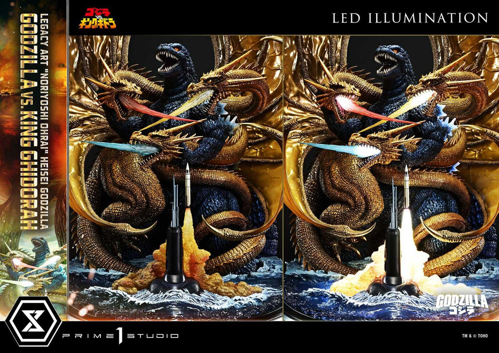 Prime 1 Studio Legacy Art Noriyoshi Ohrai Heisei Godzilla Godzilla vs. King Ghidorah – view 6