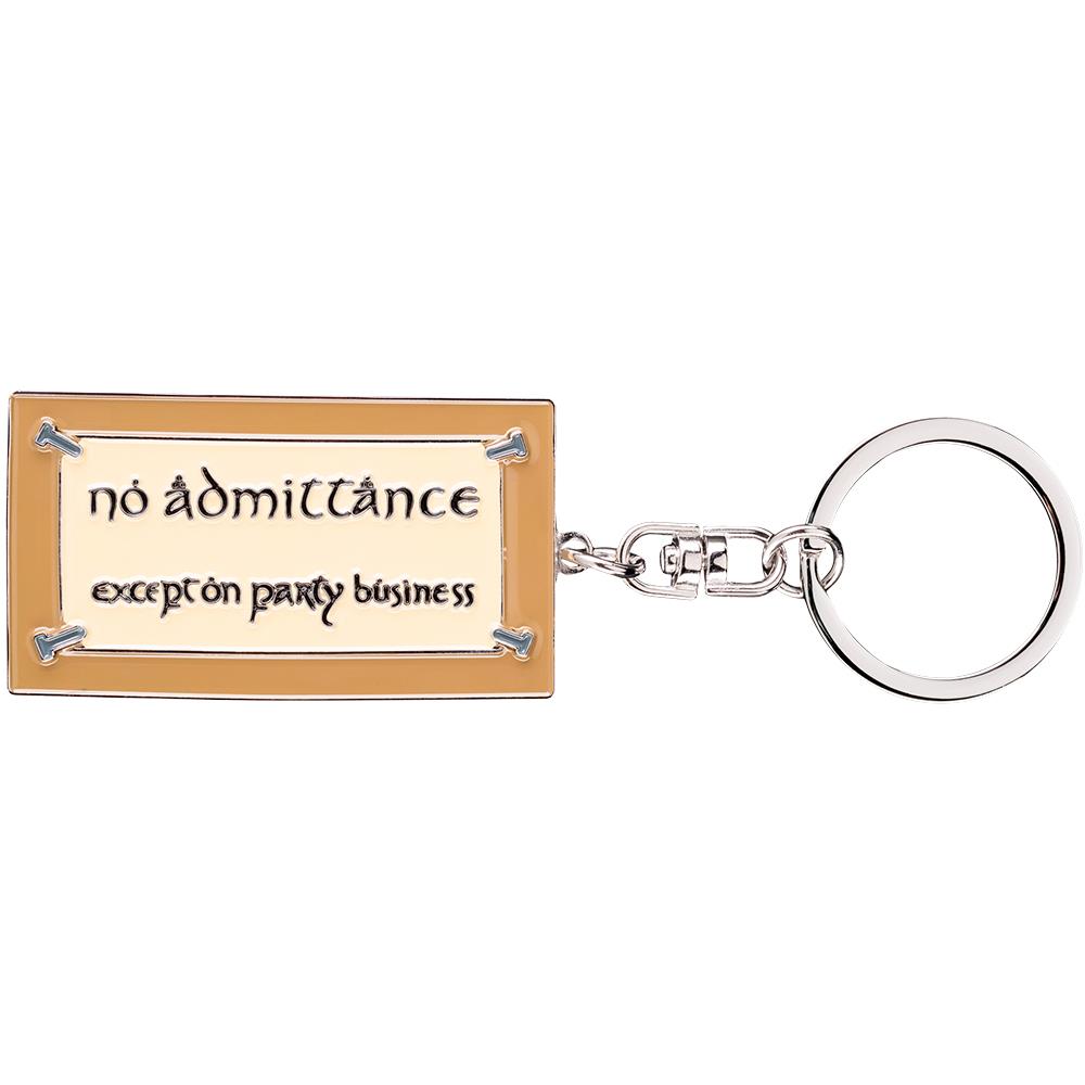 Weta Workshop The Lord Of The Rings - Keyring - No Admittance Sign (Enamel) – view 2