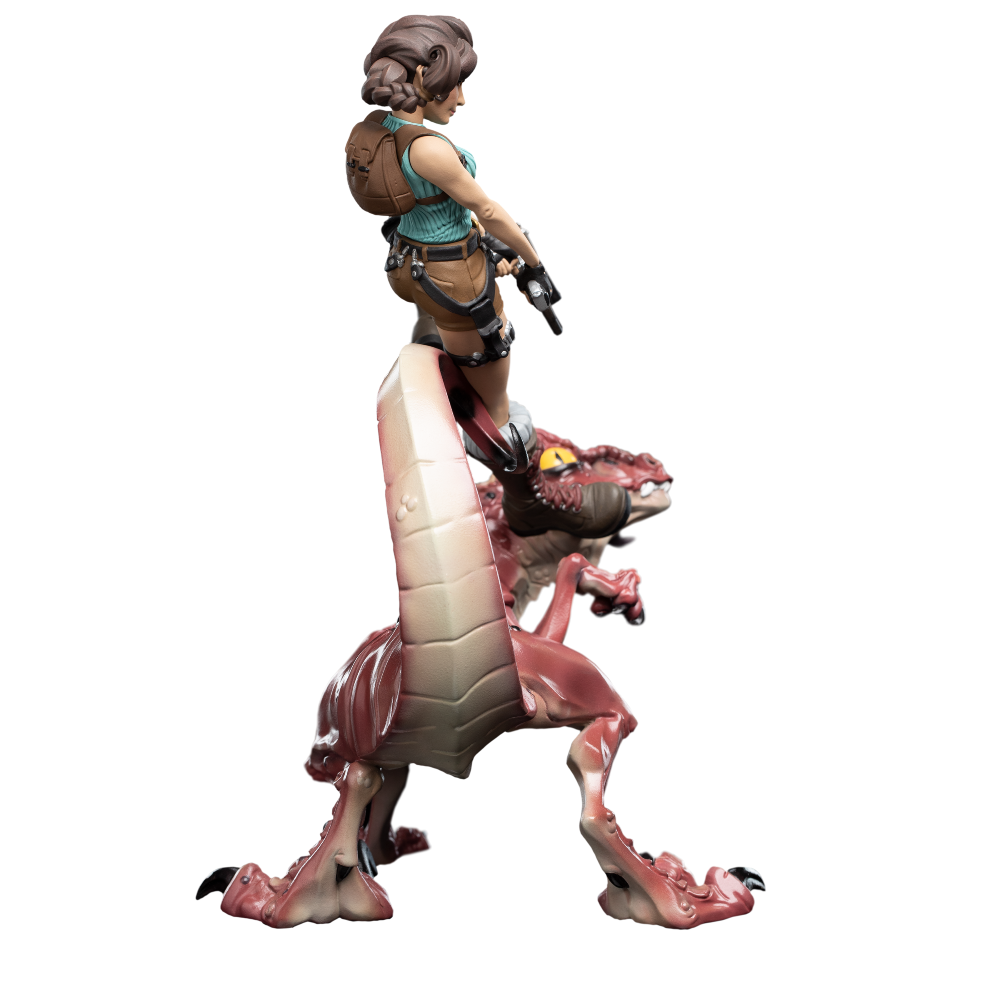Weta Workshop Tomb Raider - Lara Croft & Raptor Figure Mini Epics – view 4