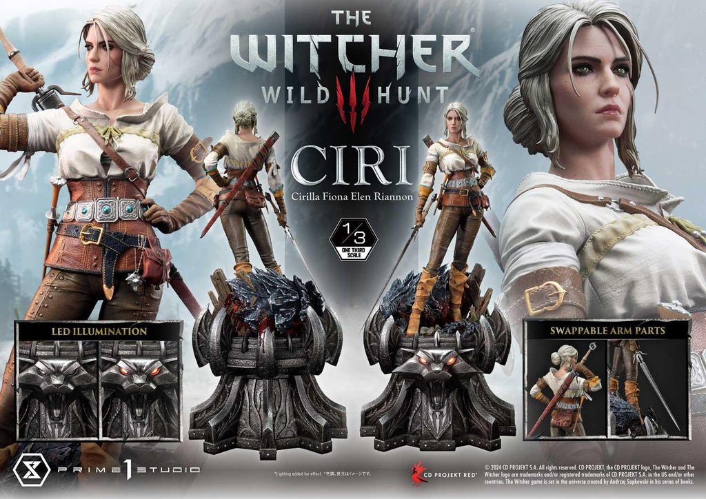 Prime 1 Studio Museum Masterline The Witcher 3: Wild Hunt Ciri Fiona Elen Riannon